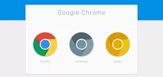 Picture of Google Chrome Canary