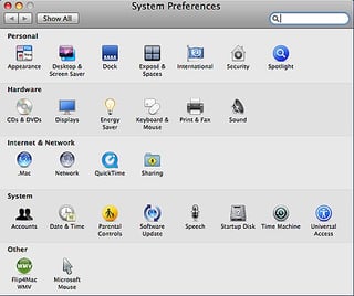 Picture of Settings