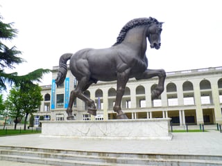 Picture of San Siro horse racing venue