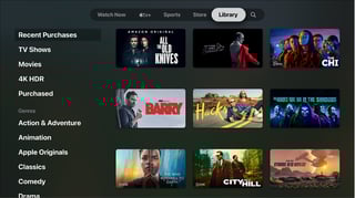 Picture of Apple TV app