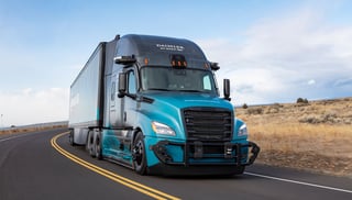 Picture of Self-driving truck