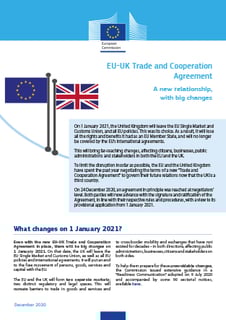 Picture of EU–UK Trade and Cooperation Agreement
