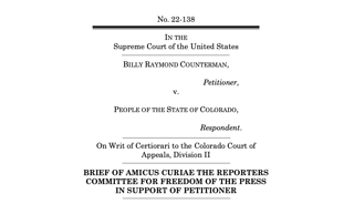 Picture of Counterman v. Colorado