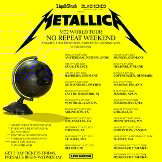 Picture of M72 World Tour