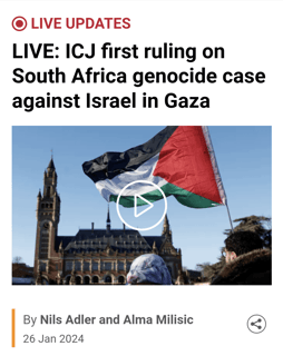 Picture of South Africa v. Israel