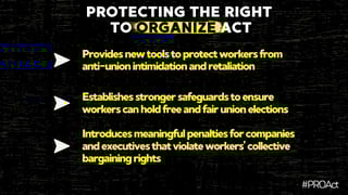 Picture of Protecting the Right to Organize Act