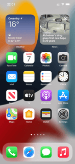 Picture of iOS 15