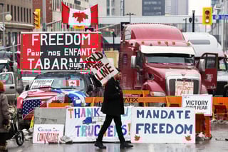 Picture of Canada convoy protest