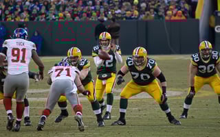 Picture of Giants–Packers rivalry