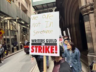 Picture of 2023 Writers Guild of America strike