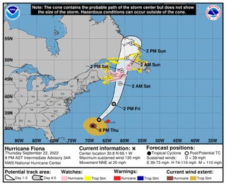 Picture of Hurricane Fiona