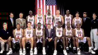 Picture of 1992 United States men's Olympic basketball team