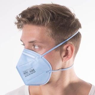 Picture of N95 respirator
