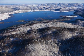 Picture of intermittent lake