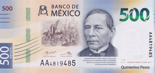 Picture of Mexican peso