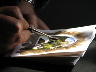 Picture of Watercolor painting