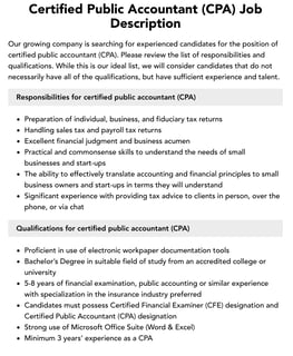 Picture of Certified Public Accountant