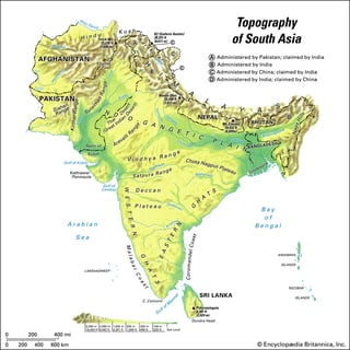 Picture of Indian subcontinent