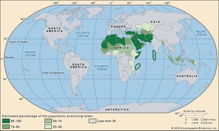 Picture of Muslim world