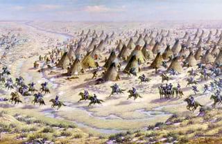 Picture of Sand Creek massacre