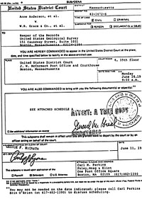 Picture of Subpoena