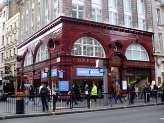 Picture of Oxford Circus tube station