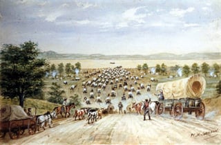 Picture of American frontier