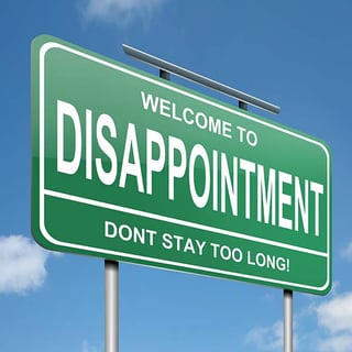 Picture of disappointment