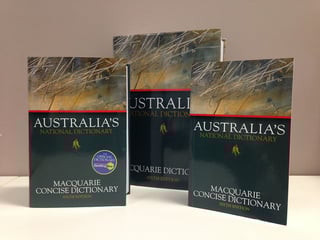 Picture of Macquarie Dictionary