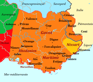 Picture of Provençal dialect