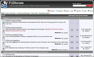Picture of Internet forum
