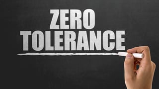 Picture of Zero tolerance
