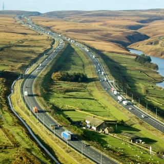 Picture of M62 motorway