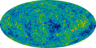 Picture of cosmic microwave background