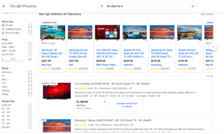 Picture of Google Shopping