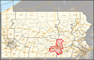 Picture of Pennsylvania's 10th congressional district