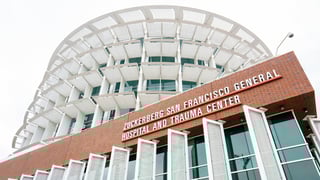 Picture of Priscilla Chan and Mark Zuckerberg San Francisco General Hospital and Trauma Center