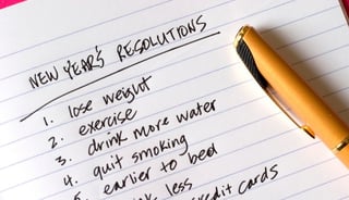 Picture of New Year's resolution