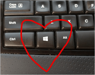 Picture of Windows key
