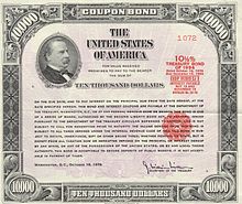Picture of United States Treasury security