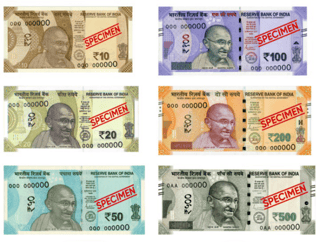 Picture of Indian rupee