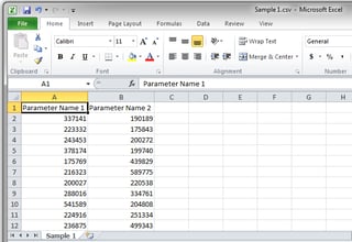 Picture of Comma-separated values