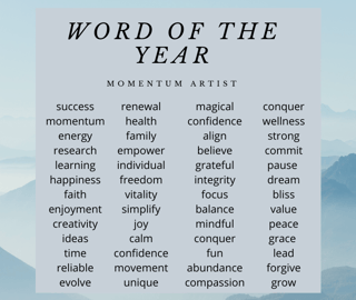 Picture of Word of the year