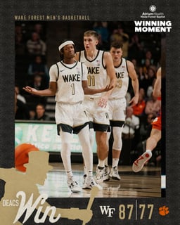 Picture of Wake Forest Demon Deacons men's basketball