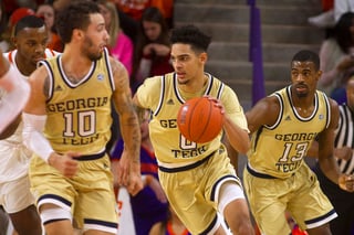 Picture of Georgia Tech Yellow Jackets men's basketball