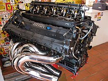 Picture of Formula One engines