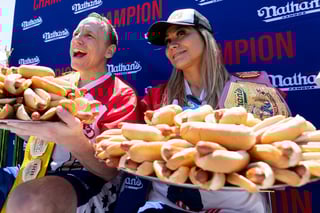Picture of Nathan's Hot Dog Eating Contest