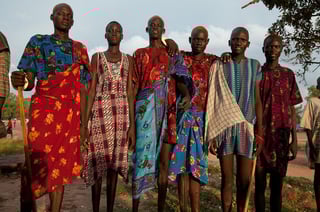 Picture of Dinka people
