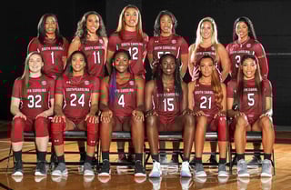 Picture of South Carolina Gamecocks women's basketball