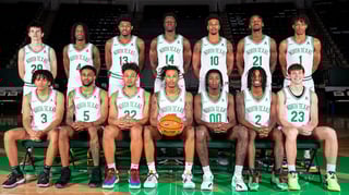 Picture of North Texas Mean Green men's basketball